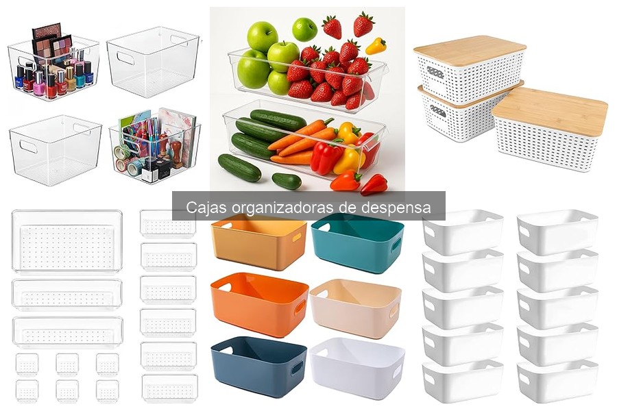 Errores comunes al usar cajas organizadoras de despensa
