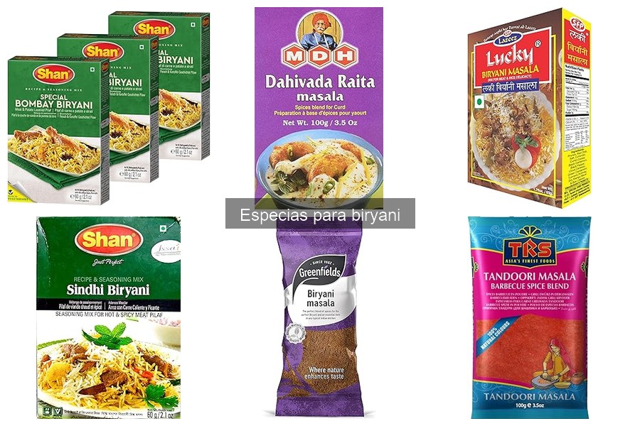 Errores comunes al usar especias para biryani