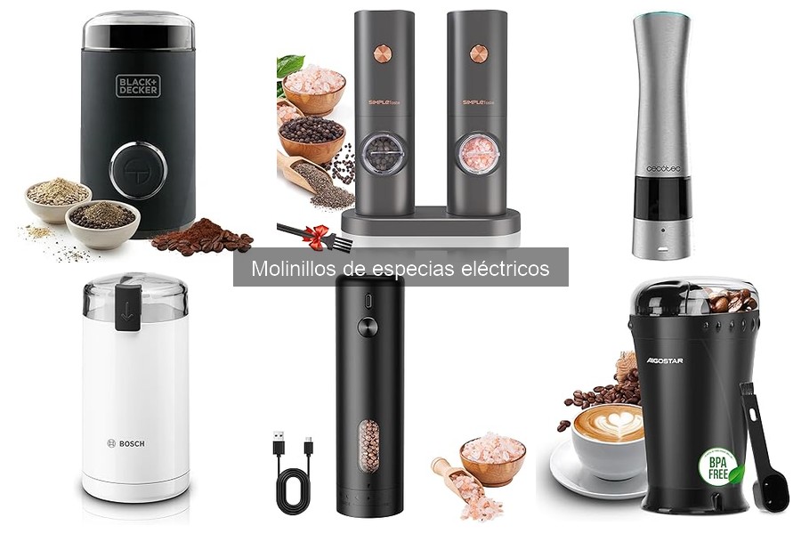 Errores comunes al usar molinillos de especias eléctricos