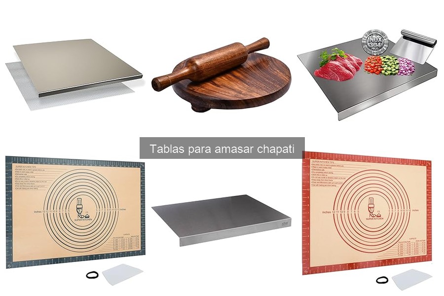 Errores comunes al usar tablas para amasar chapati
