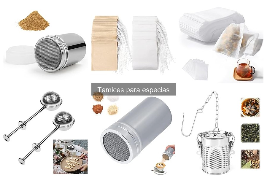 ** Errores comunes al usar tamices para especias en la cocina
