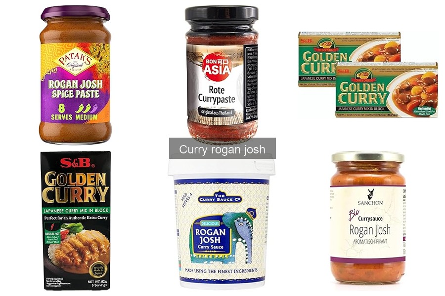 Especias esenciales para preparar Curry Rogan Josh