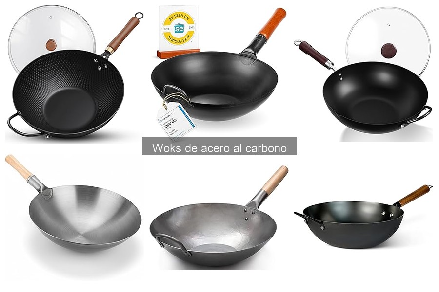 Evita la oxidación de tu wok de acero al carbono