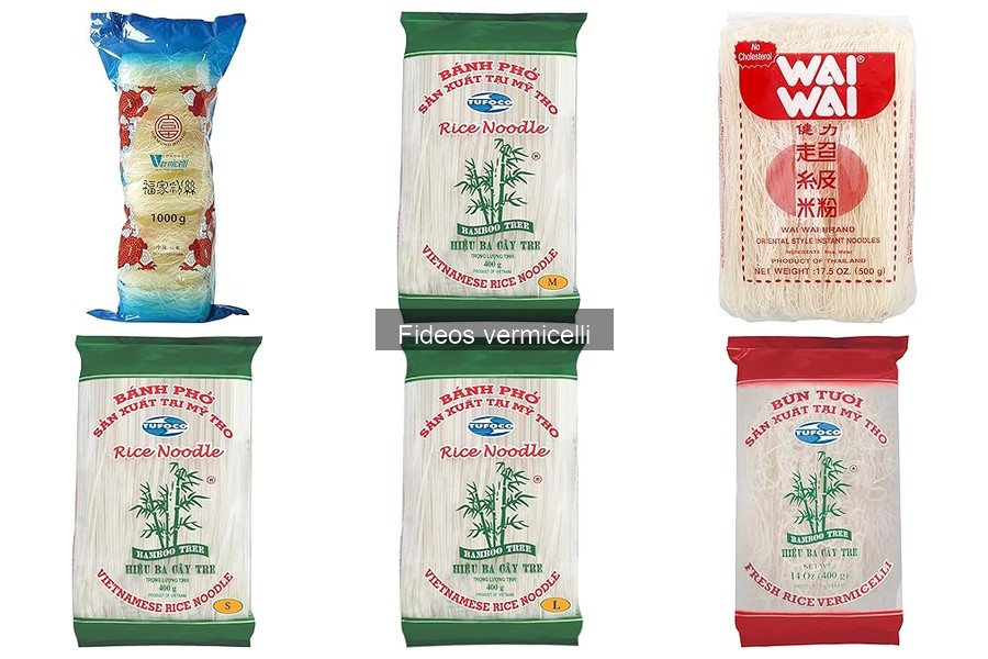 Fideos vermicelli vs. otros tipos de fideos: ¡Descubre las diferencias!