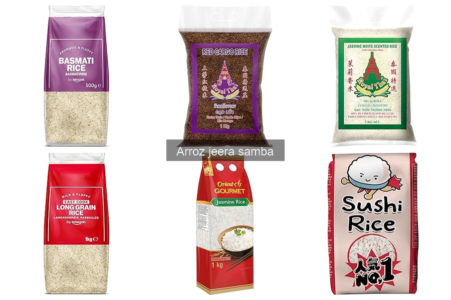 Guía de compra de arroz jeera samba: consejos y calidad