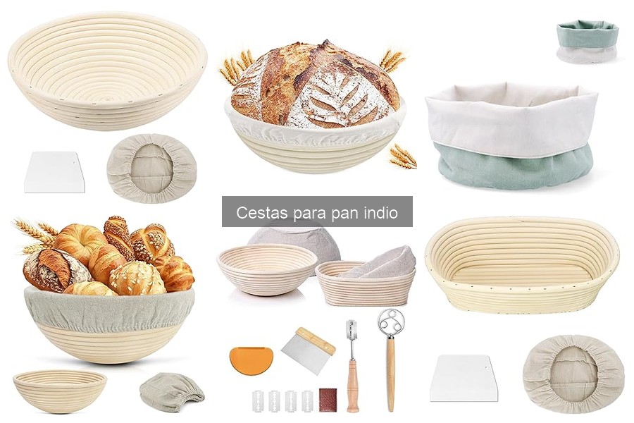 Guía de compra de cestas para pan indio: consejos y opciones