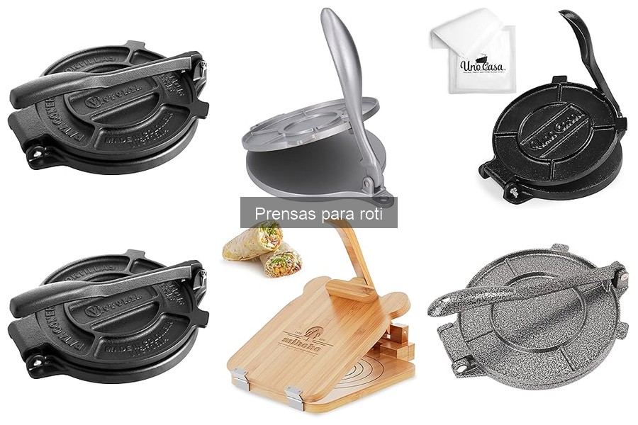 Guía de compra de prensas para roti: criterios esenciales