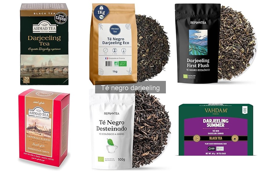 Guía de Compra de Té Negro Darjeeling: Consejos y Mejores Opciones