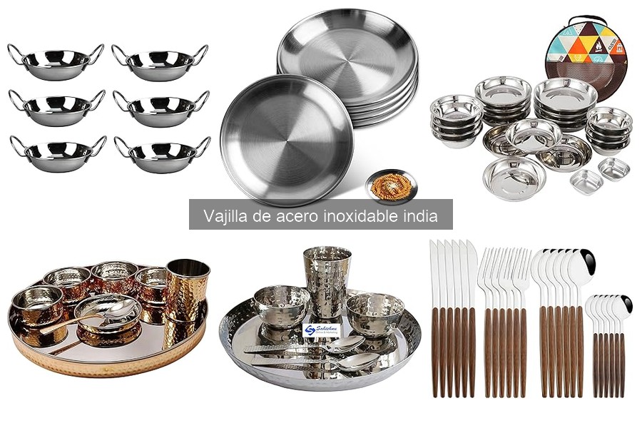 Guía de compra de vajilla de acero inoxidable india