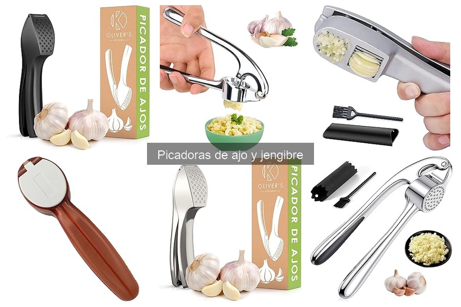 Guía de compra: picadoras de ajo y jengibre para tu cocina