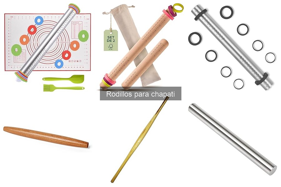 Guía de compra: Rodillos para chapati ideales
