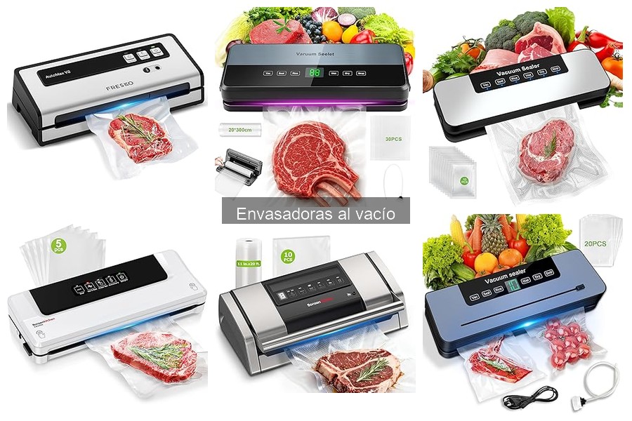 Guía de uso de envasadoras al vacío para tu cocina