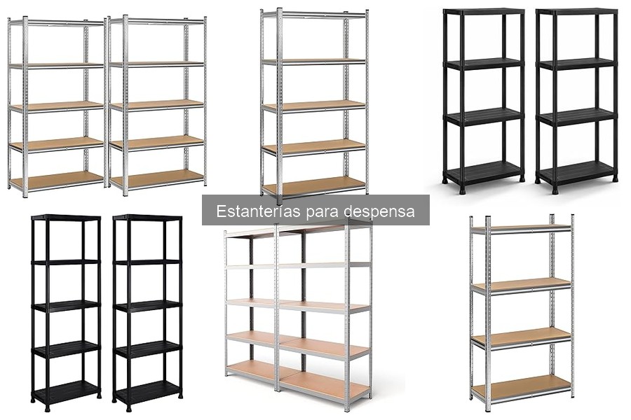 Guía para elegir estanterías de despensa para especias y arroces