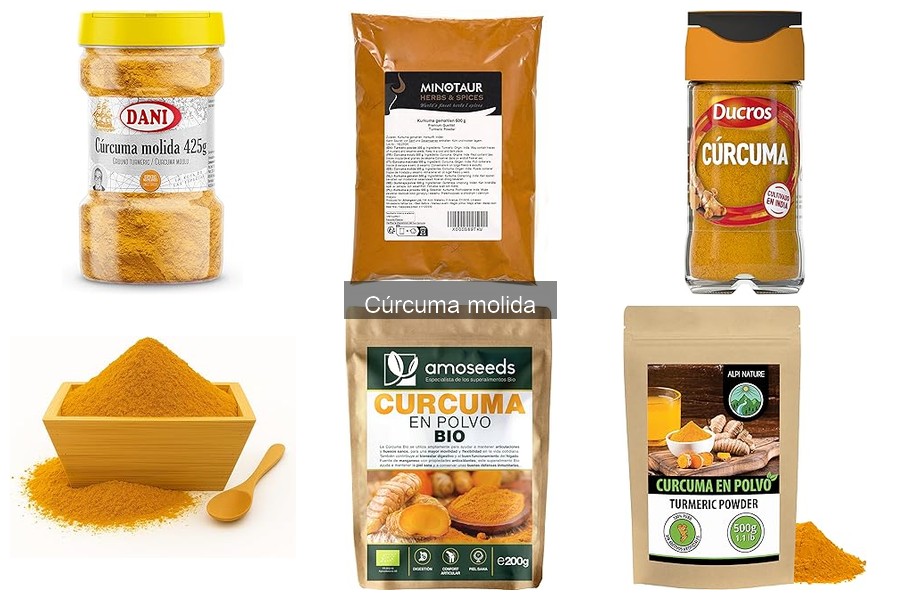 Historia y origen de la cúrcuma molida en la cocina