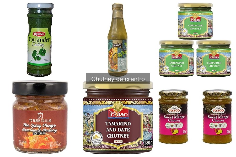 Historia y origen del chutney de cilantro en la cocina