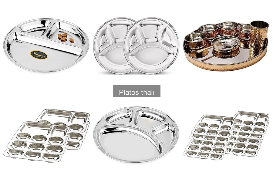 Historia y tradiciones del plato thali en la cocina india