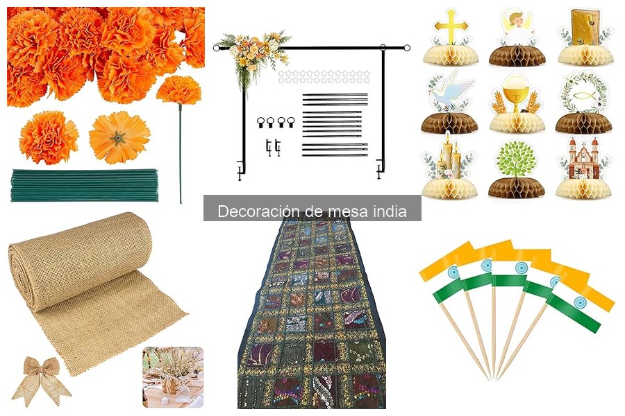 Ideas Creativas para Decorar Mesas Indias en Festividades