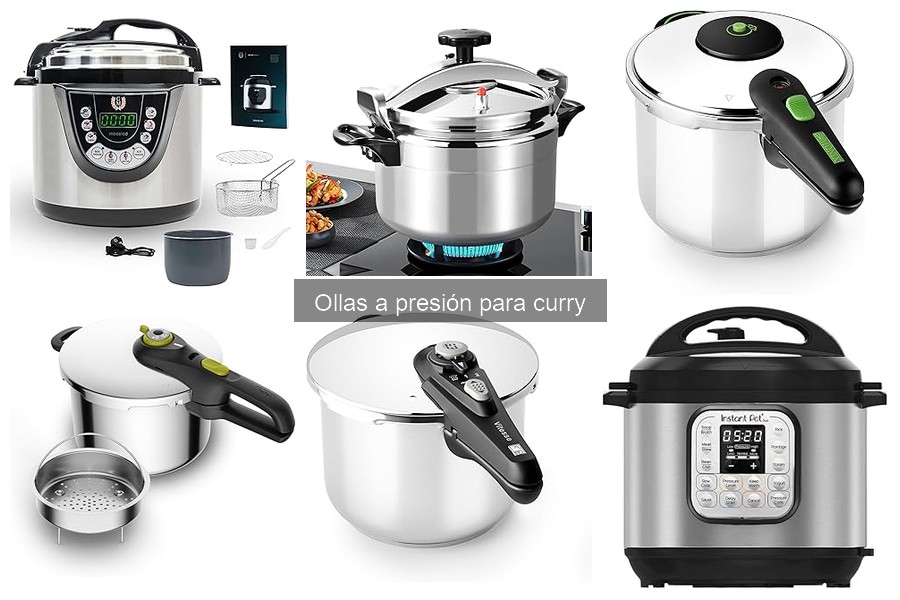 Las mejores ollas a presión para preparar curry