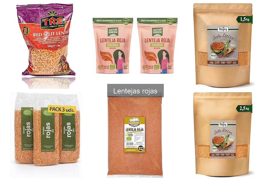 Lentejas rojas vs. verdes: diferencias y usos en la cocina