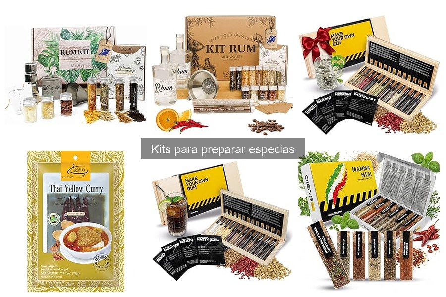 Los mejores kits de especias recomendados por chefs expertos