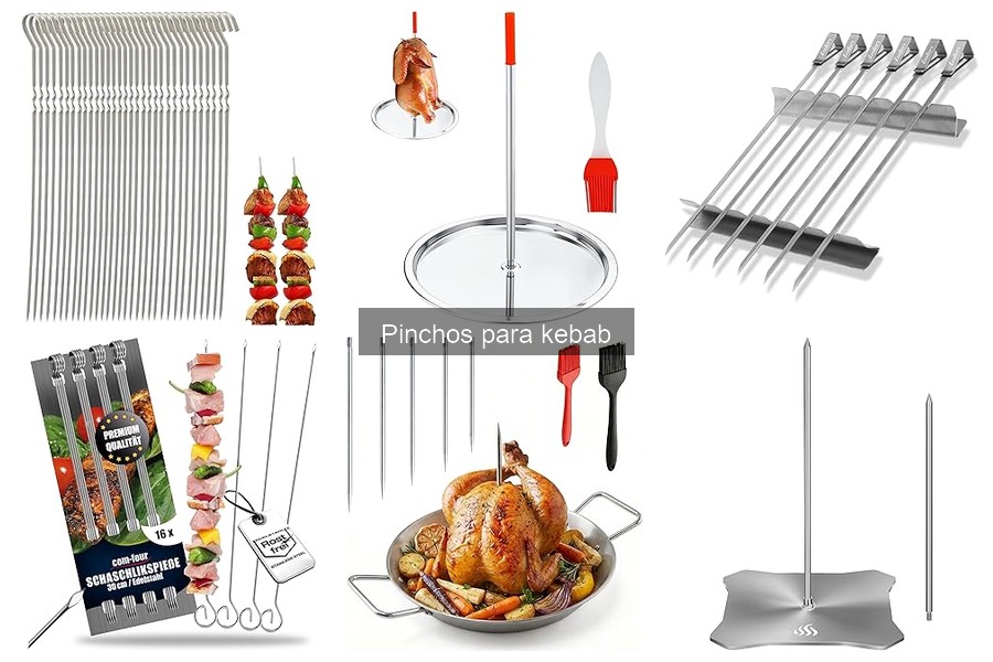 Mantenimiento de pinchos para kebab: limpieza y almacenamiento
