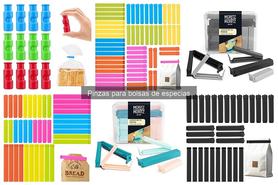 Mantenimiento de Pinzas para Bolsas de Especias en Cocina