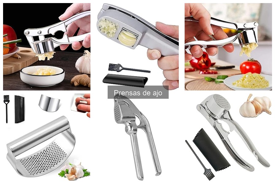 Mantenimiento y limpieza de prensas de ajo: consejos prácticos