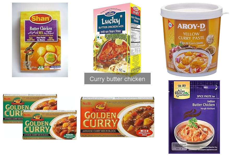 Mejora el sabor de tu curry butter chicken en casa
