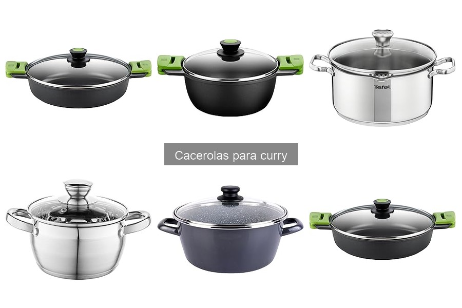 Mejores cacerolas para curry en Amazon: calidad y valor