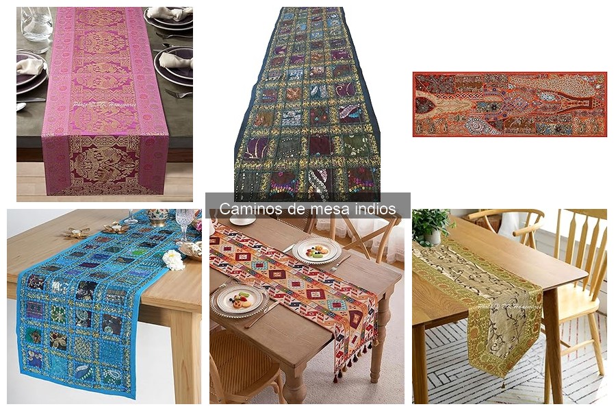 Mejores caminos de mesa indios para tus ocasiones especiales