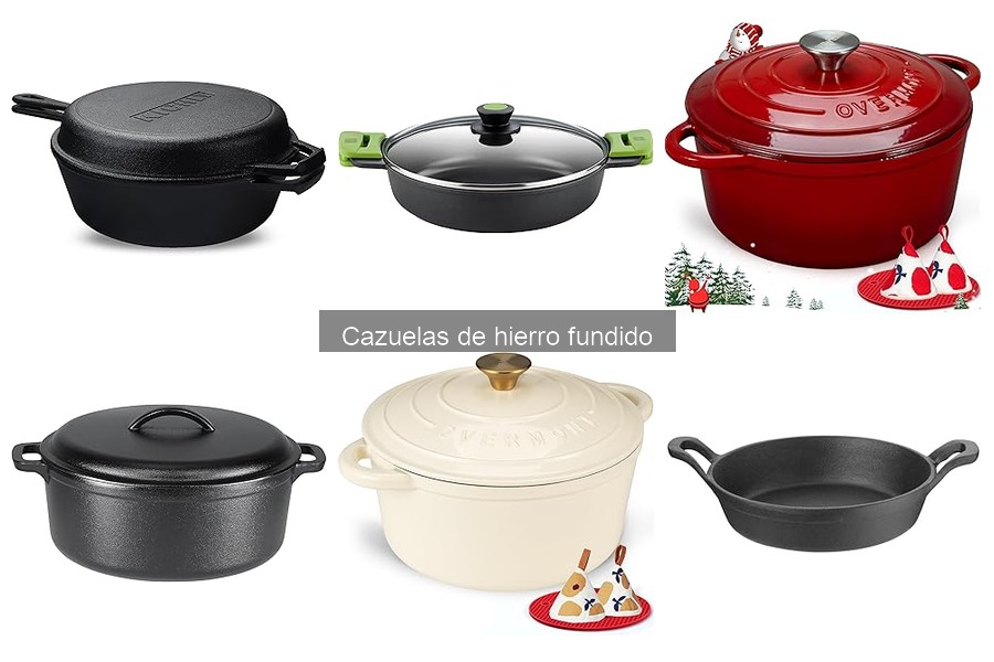 Mejores cazuelas de hierro fundido para cocinar curry