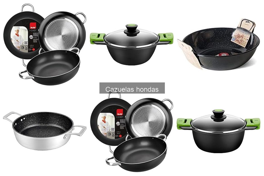 Mejores cazuelas hondas para cocinar en casa 2023