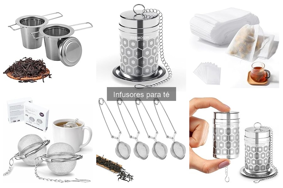 Mejores infusores para té según el tipo de té
