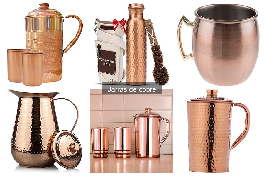 Mejores jarras de cobre para uso diario y salud
