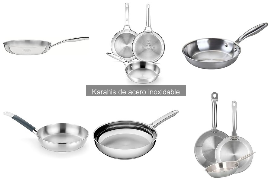 Mejores karahis de acero inoxidable para cocinar currys