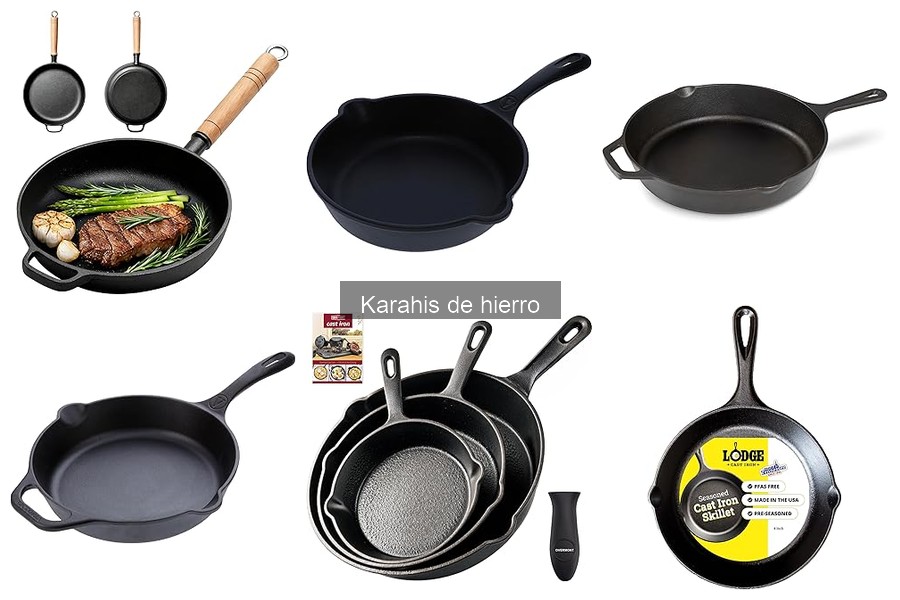 Mejores karahis de hierro en Amazon para principiantes