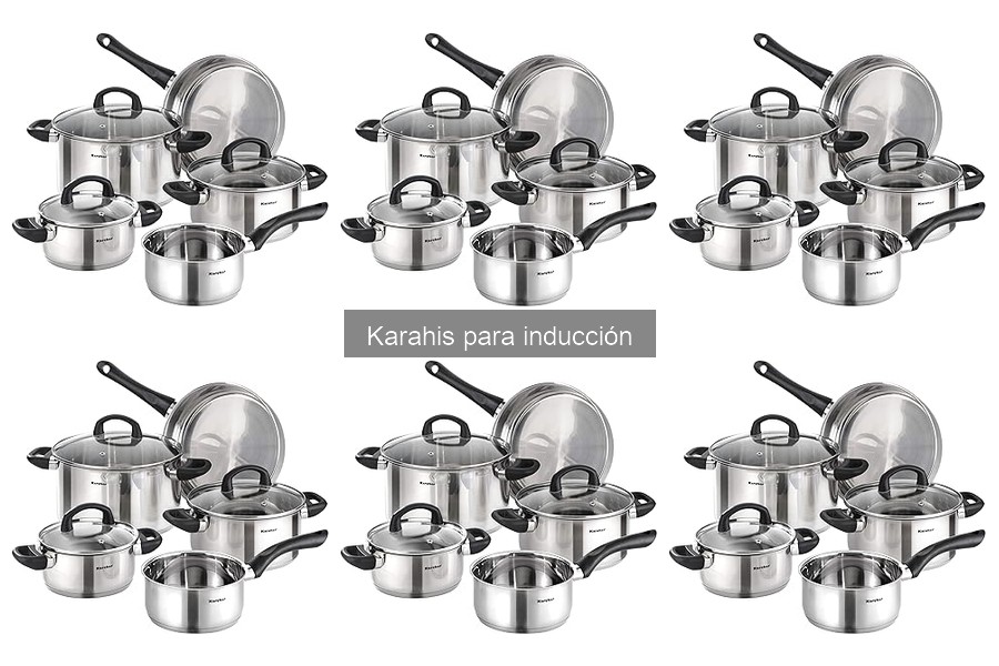 Mejores karahis para inducción en 2023: comparativa y análisis