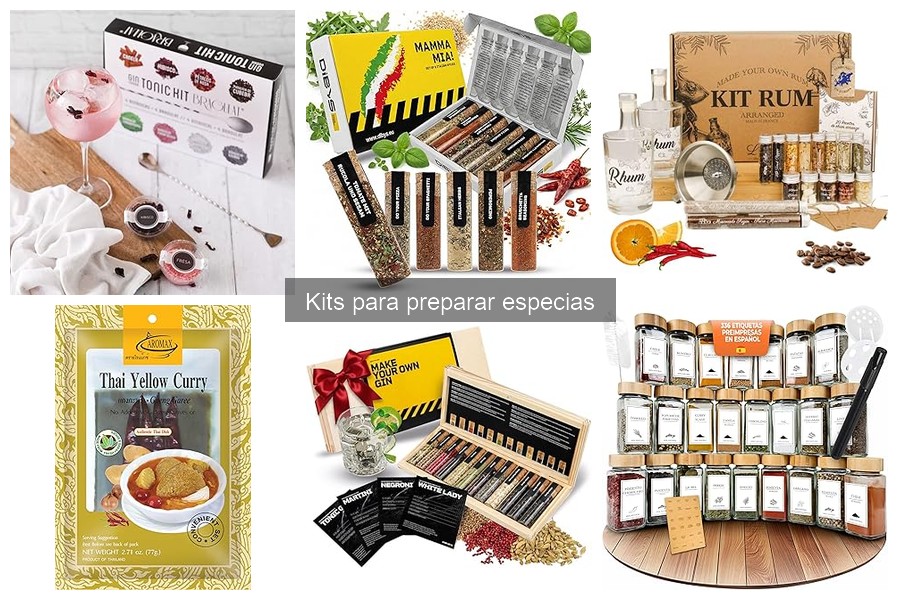 Mejores kits de especias: opiniones y recomendaciones