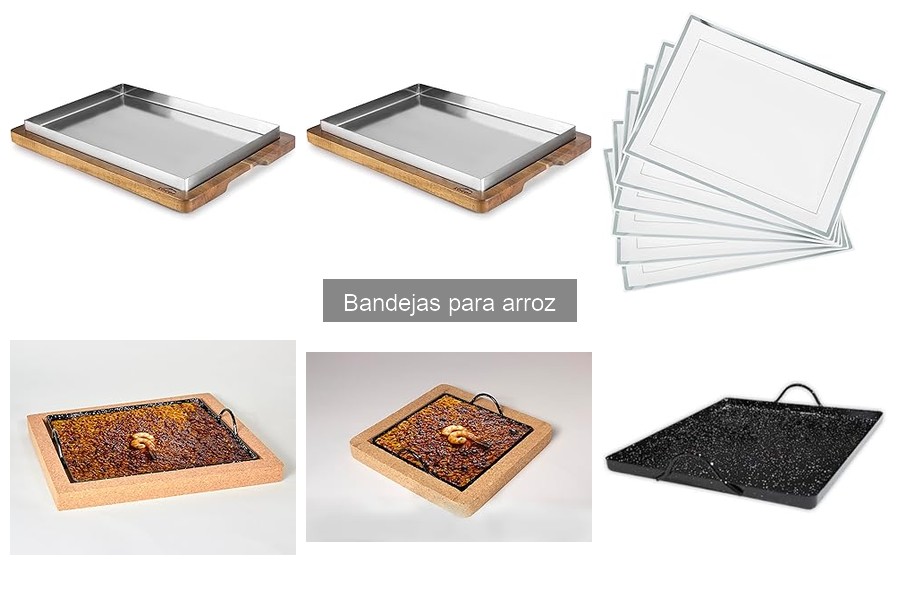 Mejores lugares para comprar bandejas para arroz online y físicas