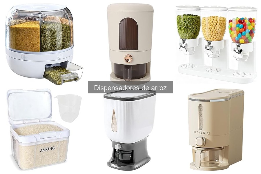 Mejores lugares para comprar dispensadores de arroz en oferta
