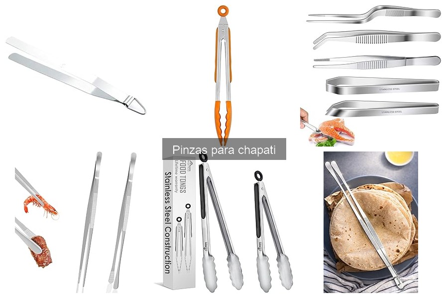 Mejores lugares para comprar pinzas para chapati a buen precio