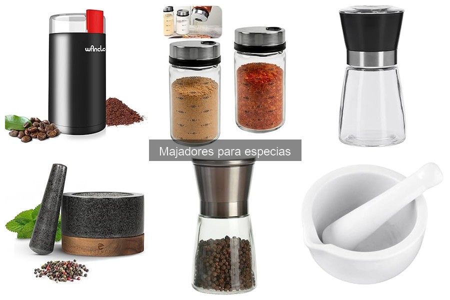 Mejores majadores para especias en cocina india