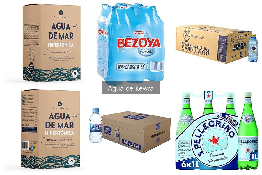 Mejores marcas de agua de kewra: comparación y análisis