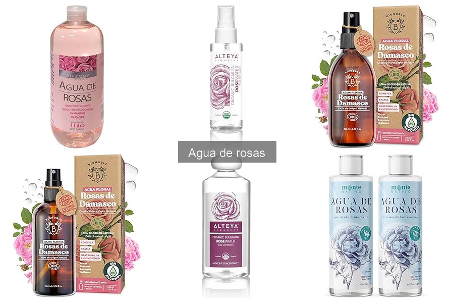 Mejores marcas de agua de rosas para tu piel