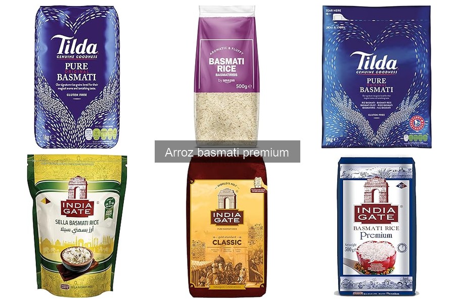 Mejores marcas de arroz basmati premium: comparativa 2023