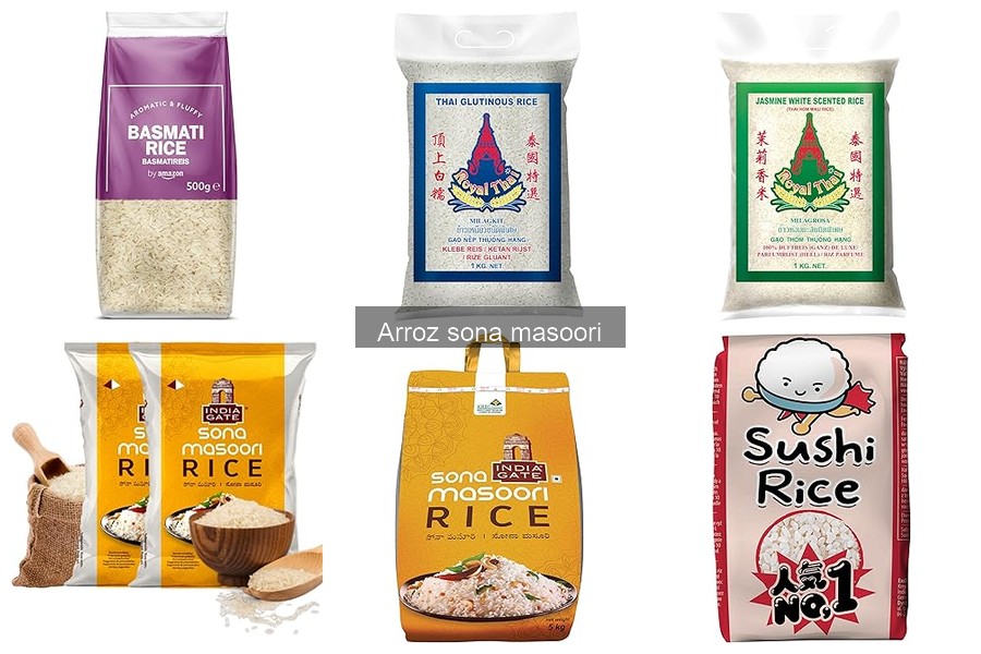 Mejores marcas de arroz Sona Masoori: Comparativa 2023