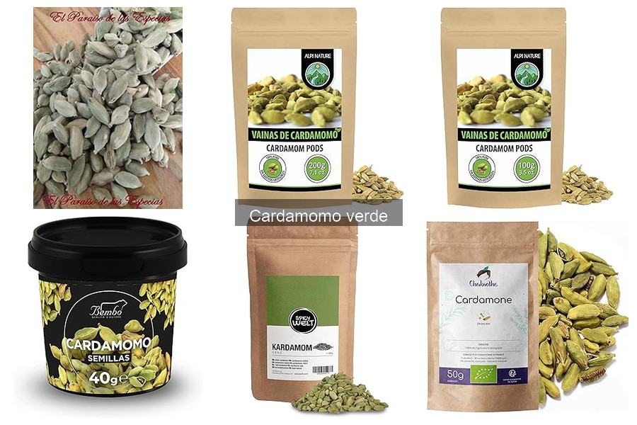 Mejores marcas de cardamomo verde en Amazon