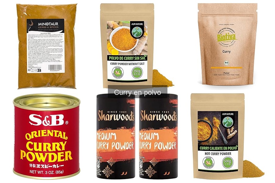 Mejores marcas de curry en polvo para tu cocina en casa