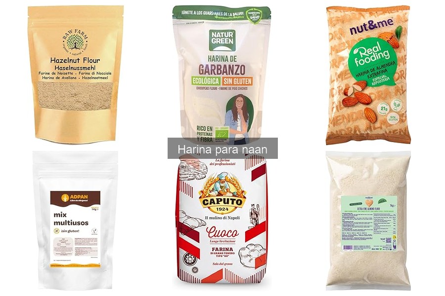 Mejores marcas de harina para naan: comparativa 2023