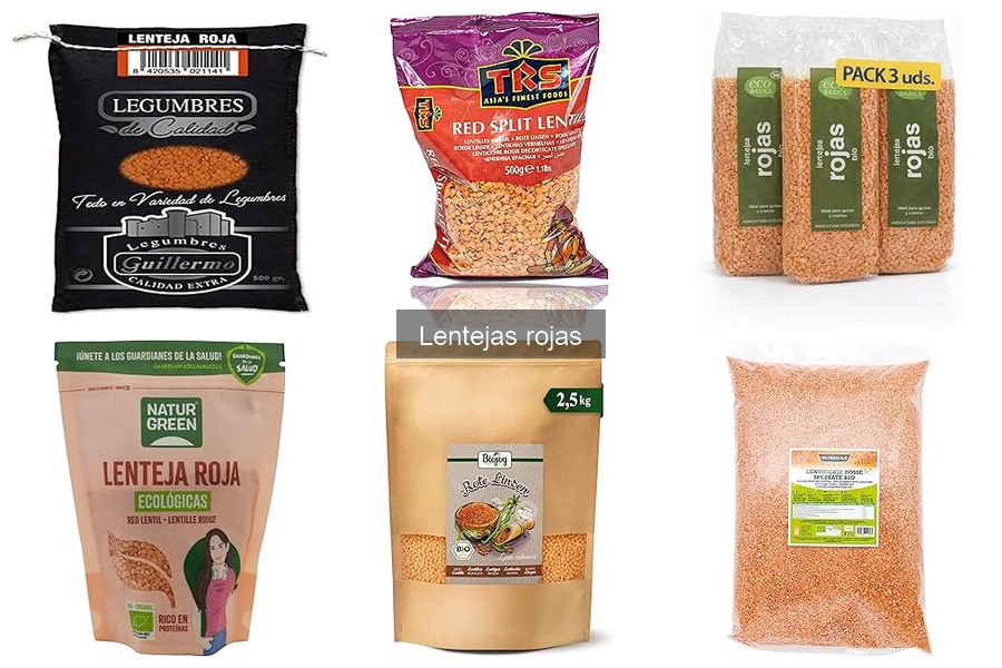 Mejores marcas de lentejas rojas para cocinar en casa